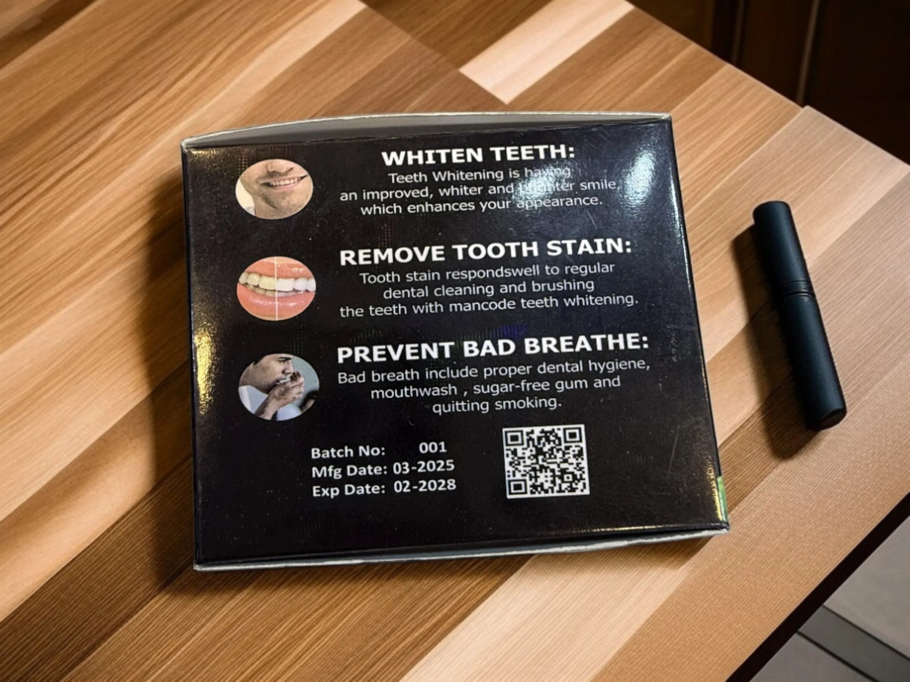 CHARCOAL Teeth Whitening POWDER